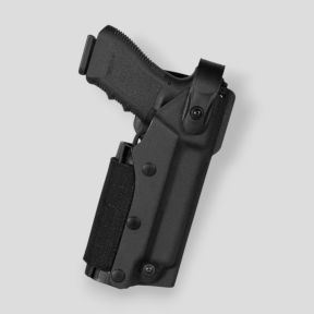 Funda Zoom en polímero VKZ8 para Sig P220 + linterna/láser - Negro - Vega Holster