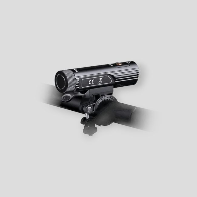Wiederaufladbare Fahrradlampe BC26R (1 600 Lumen) - Schwarz - Fenix