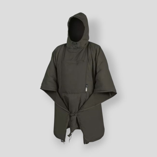 swagman roll poncho - taiga green - helikon