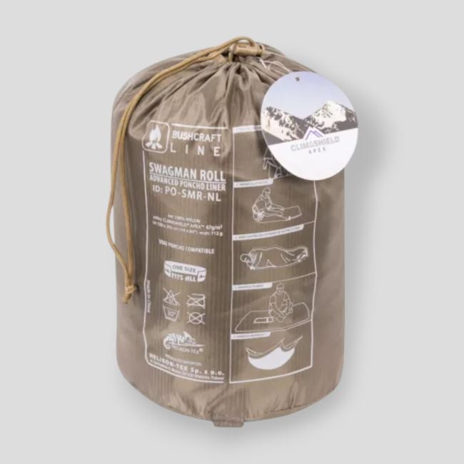 swagman roll poncho - coyote - helikon