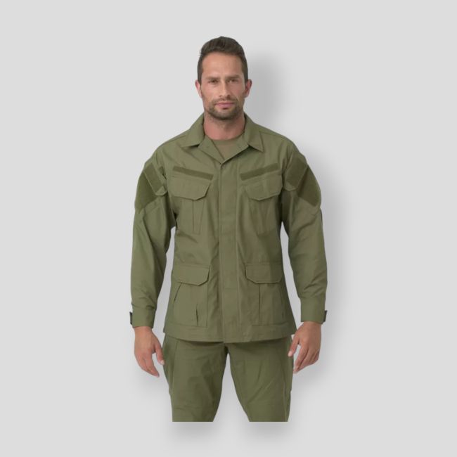 sfu next® koszula - polycotton ripstop - oliwkowy zielony - helikon