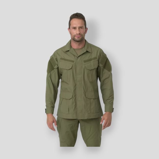 sfu next® shirt - polycotton ripstop - olive green - helikon