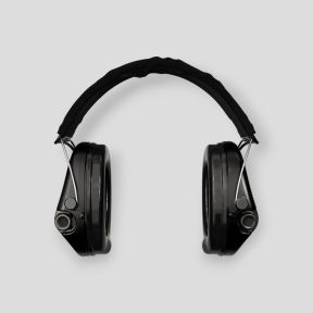 Casco antirruido con cinta de cabeza de tela negra Supreme Pro-X (SNR: 25dB) - Negro - MSA Sordin