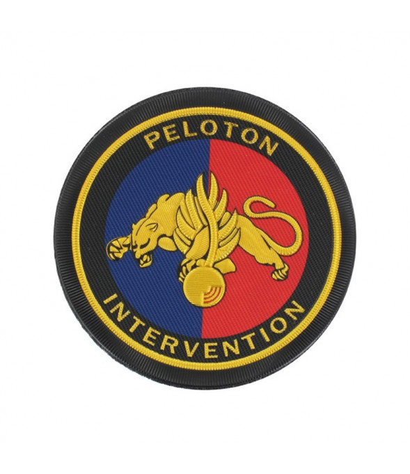 Écusson plastifié Peloton Intervention Gendarmerie
