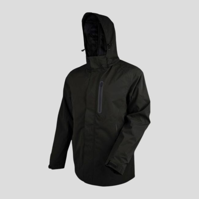 Wasserdichte Jacke Quiberon - Schwarz - Ares