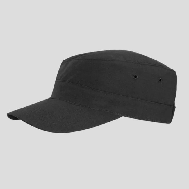 gevechtspet - polycotton ripstop - zwart - helikon