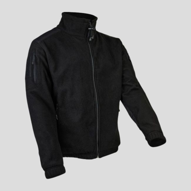 Bluza polarowa - Czarna - Ares