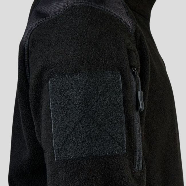 Bluza polarowa - Czarna - Ares