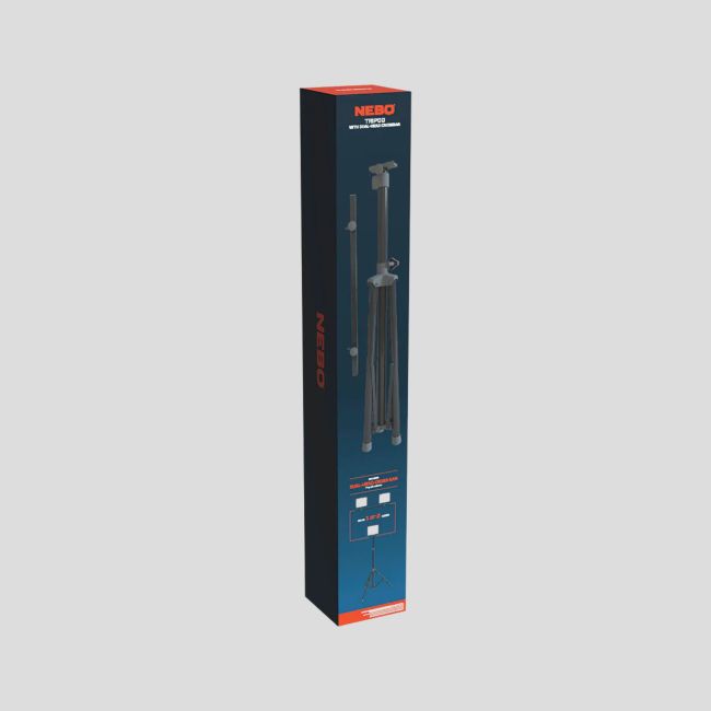 Tripé para iluminação de obra - Nebo