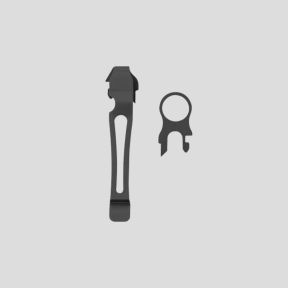 Ilhó e clipe de bolso preto Charge/Surge - Leatherman