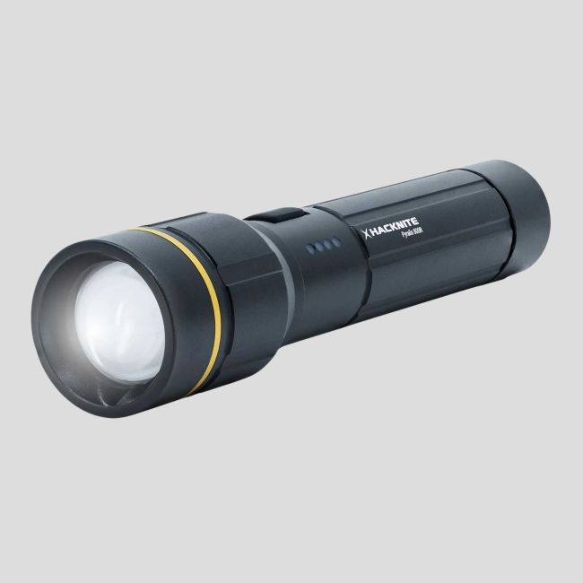 Lampe torche rechargeable - Pyralis 800R - Hacknite