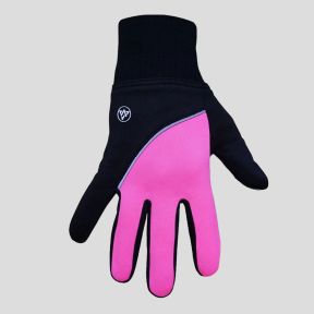 Guantes Ibris - Negro/Rosa - Verjari