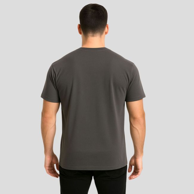 T-shirt Cooldry sérigraphié Troupes de Marine - Gris - OPEX