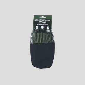 Microvezel handdoek Savane 80x40cm - Olijfgroen - OPEX