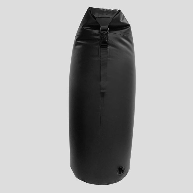 Wasserdichter Ripstop-Sack mit Schultergurt 110L - Schwarz - OPEX