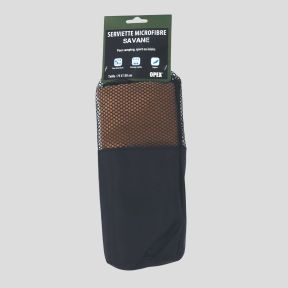 Toalha microfibra Savane 130x75cm - Coyote - OPEX