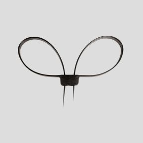 Menottes en plastique - Noir - Mil-Tec