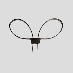 Menottes en plastique - Noir - Mil-Tec