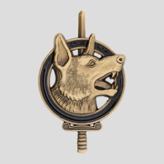 Insigne Brevet Maître-chien Noir - Ares