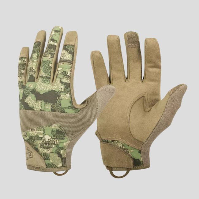 Rękawice taktyczne Range - Pencott Wildwood™ / Coyote A - Helikon