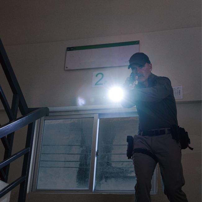 Oplaadbare tactische lamp P82 (1 200 lumen) - Nextorch