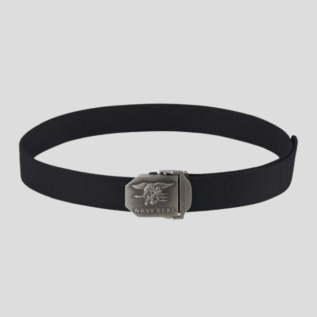 navy seal's belt polyester - black - helikon