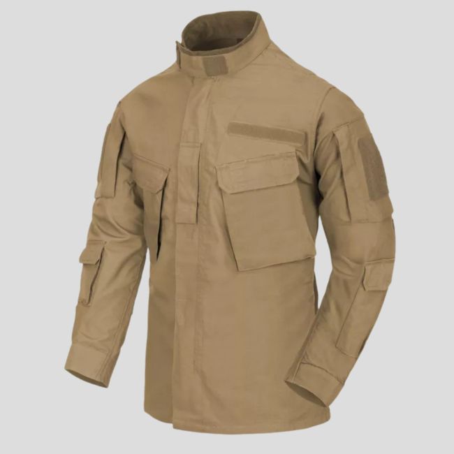 cpu® shirt - polycotton ripstop - coyote - helikon