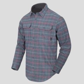 greyman shirt - graphite plaid - helikon