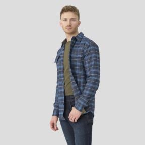 greyman shirt - blue stonework plaid - helikon
