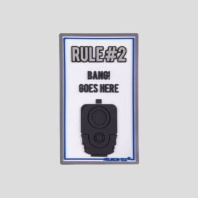 "rule2" patch - pvc - white - helikon