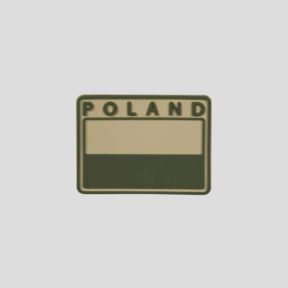 Discrete Poolse vlag patch - Polen - khaki - Helikon