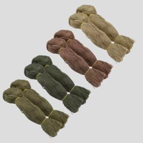 ghillie fiber yarns - woodland - helikon