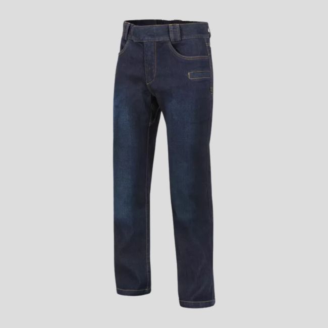 Jean tactique greyman slim - denim mi-long - Bleu foncé - Helikon