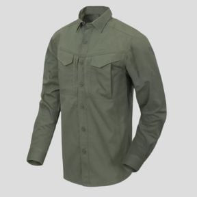 Maillot defender MK2 manches longues - Polycoton Ripstop - Vert olive - Helikon