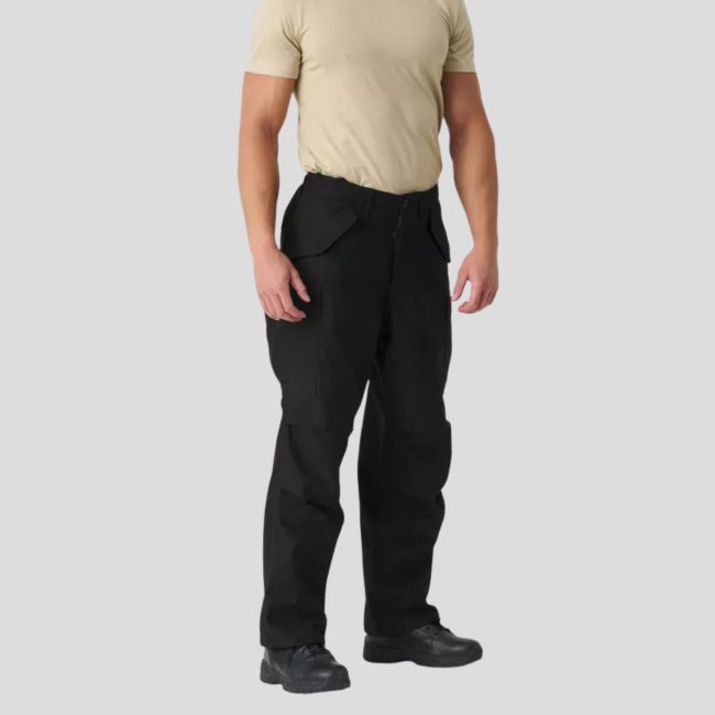 M65 Hose - Nyco satiniert - Schwarz - Helikon