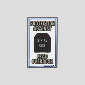 Patch « surdose de plomb » - Blanc - Helikon