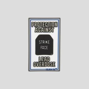 Patch « surdose de plomb » - Blanc - Helikon