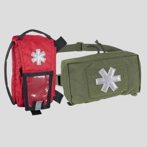Pochette modulaire individuelle pour trousse de secours - Cordura - Vert olive - Helikon