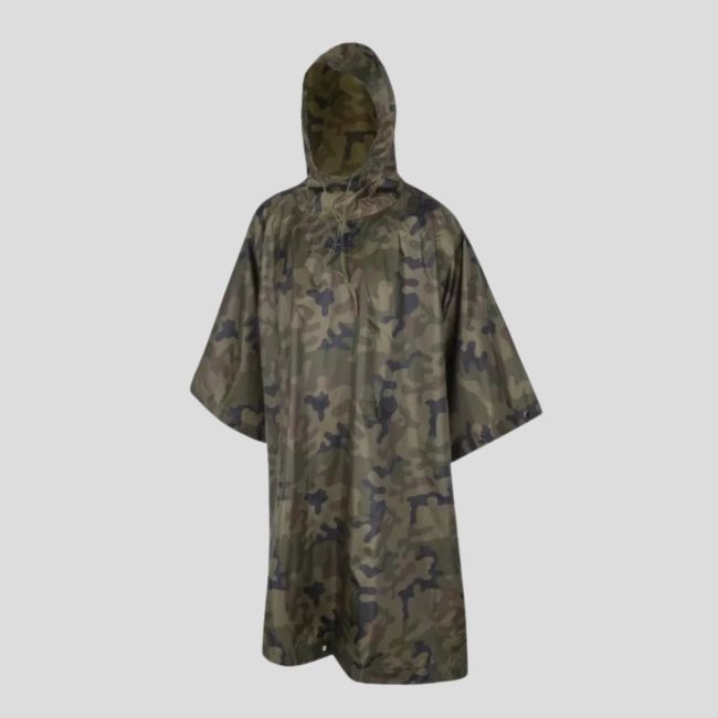 Ponczo model amerykański - PL Woodland - Helikon