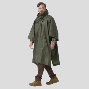 Poncho Amerikaans model - Olijfgroen - Helikon