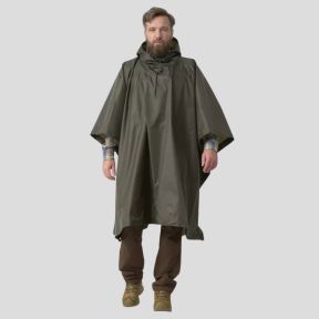 Poncho Amerikaans model - Taïga groen - Helikon