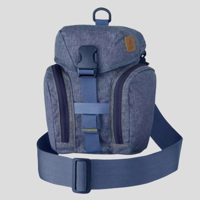 Essential Tasche - Nylon-Polyester-Mischung - Blau meliert - Helikon