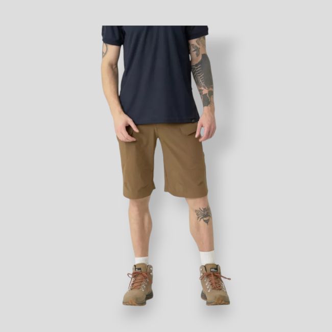 Tactische outdoorshort 11" - licht versastretch - Modderbruin - Helikon