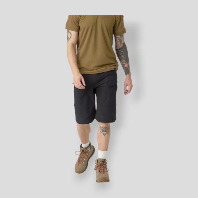 Short tactique d'extérieur 11" -versastretch lèger - Noir - Helikon