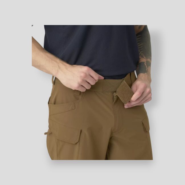 Taktische Outdoor-Shorts 8.5" - leichtes Versastretch - Schlammbraun - Helikon