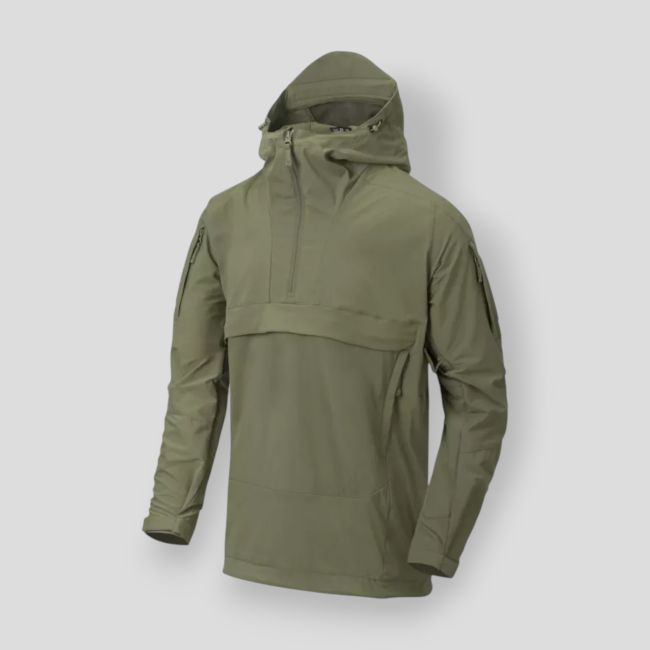 Anorak-Jacke Mistral - Softshell - Adaptives Grün - Helikon