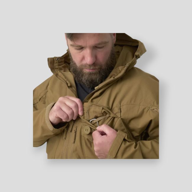 pilgrim anorak jacket® - coyote - helikon