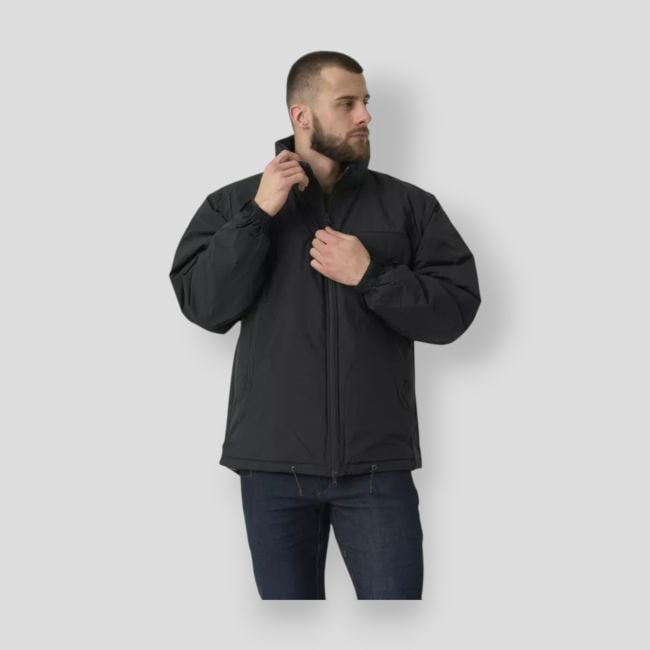 Veste d'hiver tactique husky - Climashield apex 100 g - Noir - Helikon