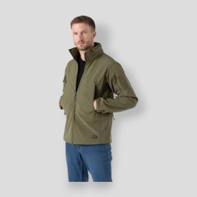 gunfighter jacket - shark skin windblocker - adaptive green - helikon
