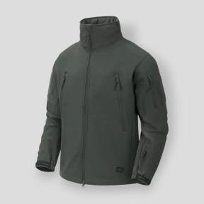 gunfighter jacket - shark skin windblocker - foliage green - helikon